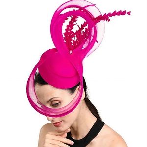 Fascinating Uniquely Fabulous Birdcage Sky Loop Pillbox Fascinator Derby…